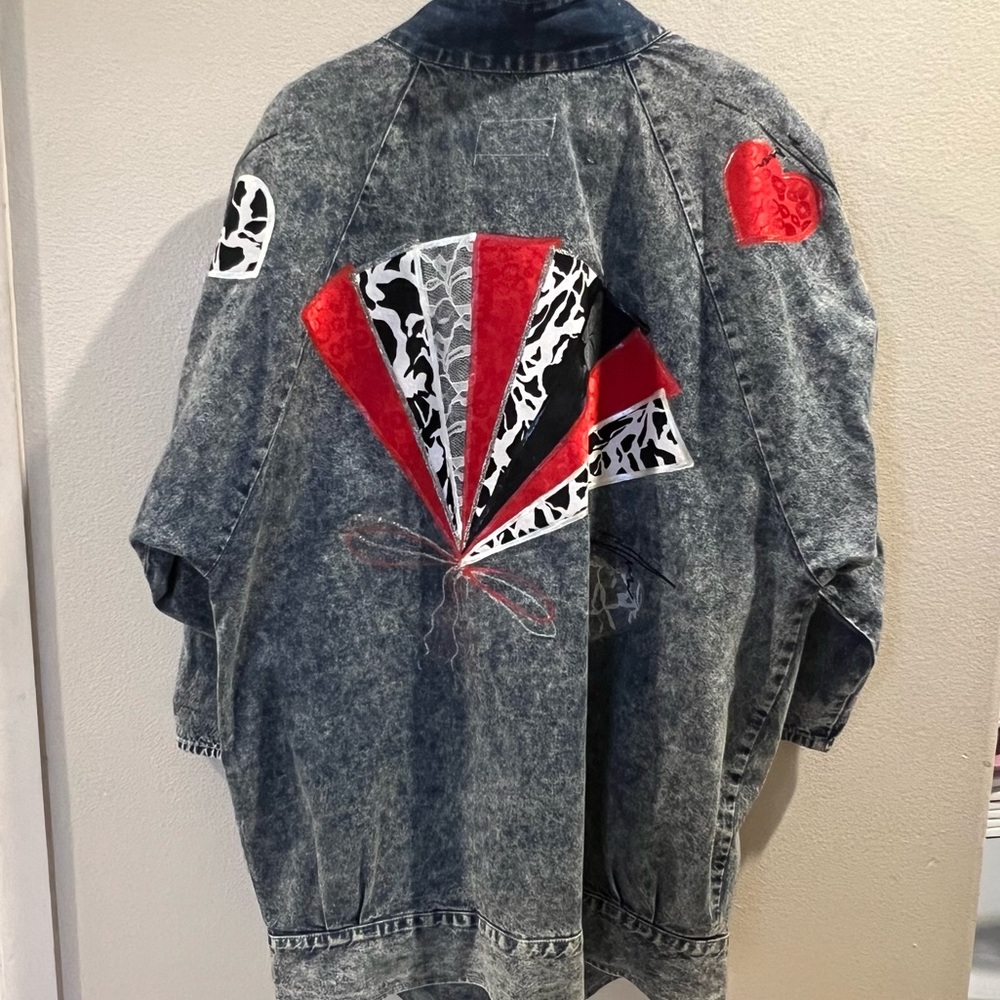 Vintage Acid Wash 80’s Denim  Jean Jacket